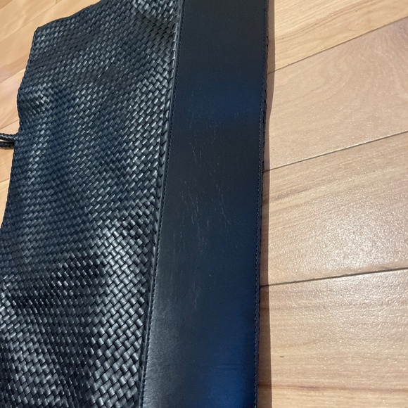 Quince Italian Leather Handwoven Tote - Picture 3 of 6